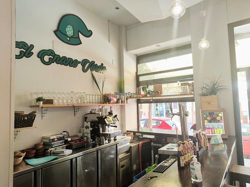 Inside at El Enano Verde in Torremolinos