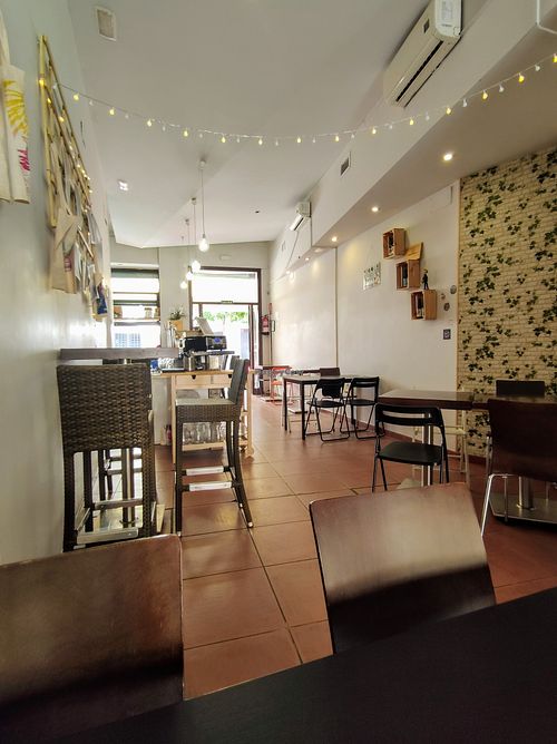 Inside at El Enano Verde in Torremolinos