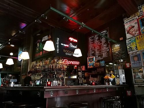 The bar.  at De Zwarte Ruiter in The Hague