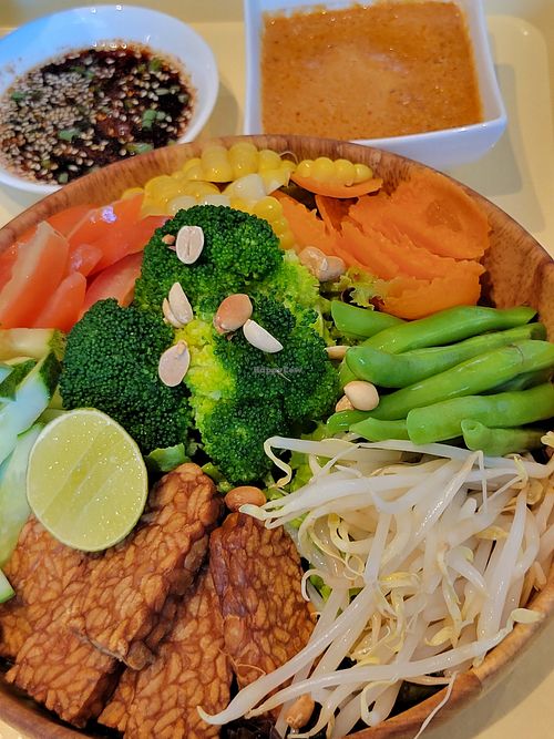 Gado gado bowl at Broccoli Revolution - Central Embassy in Bangkok