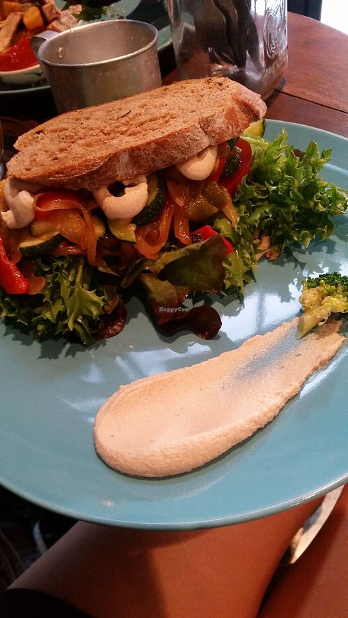 Sandwich at Broccoli Revolution - Central Embassy in Bangkok