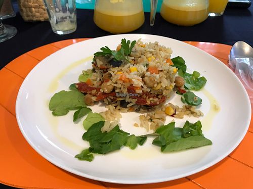 Jambalaia at Villa Vegana in Sao Paulo