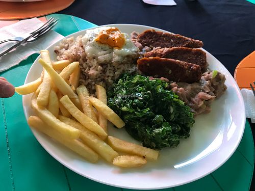 Virado à paulista at Villa Vegana in Sao Paulo