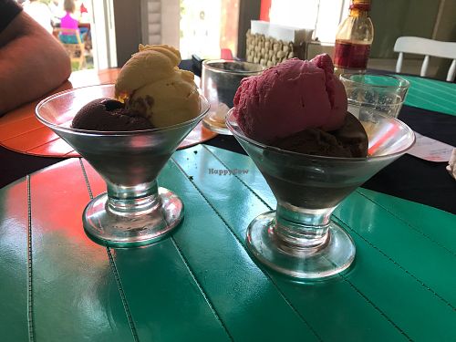 Ice cream at Villa Vegana in Sao Paulo