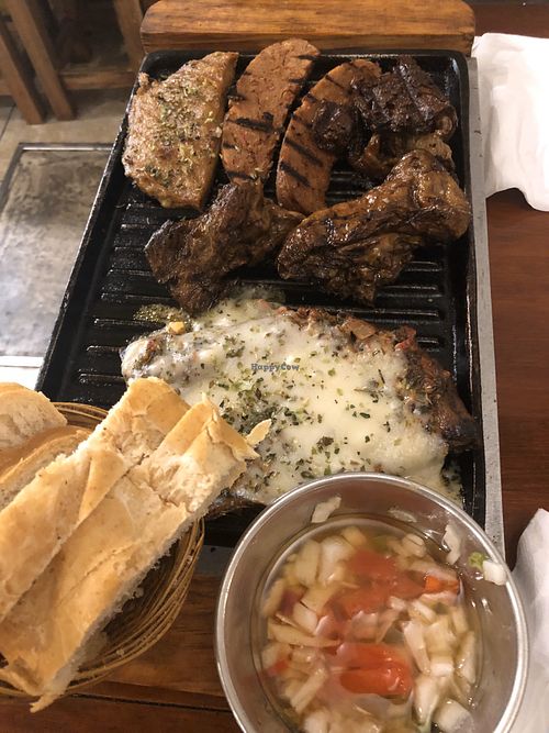 Parrillada para dos at La Reverde Parrillita Vegana in Buenos Aires