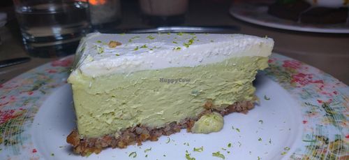 Key Lime Pie at Cafe Gratitude in Beverly Hills