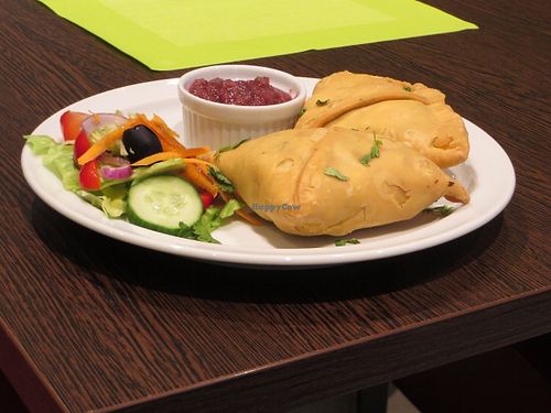 Samosa at Veggie House in Saarbrucken