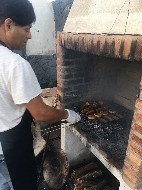 BBQ-ing at Soja y Pimenton - Vegan Argentinian BBQ in Lanzarote