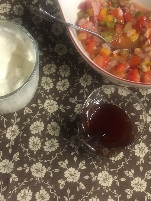 Homemade sauces  at Soja y Pimenton - Vegan Argentinian BBQ in Lanzarote