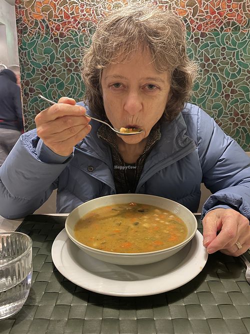 Vegetable Soupp  at Nirvana in Florence