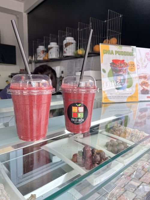 Smoothies   at Fruit Box in Ohrid
