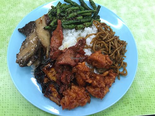8 ringgit at Liew Chai Vegetarian in Kota Kinabalu