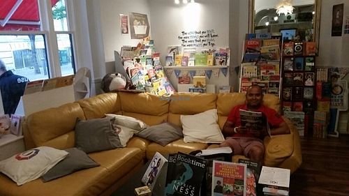 Lounge  at Octavo's Book Cafe and Wine Bar in Cardiff