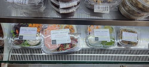 Grab n go salads at Local Juicery in Flagstaff