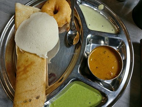 value meal at Saravana Bhavan in Melbourne