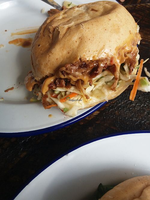 Jackfruit burger at Soul Burger in Parramatta