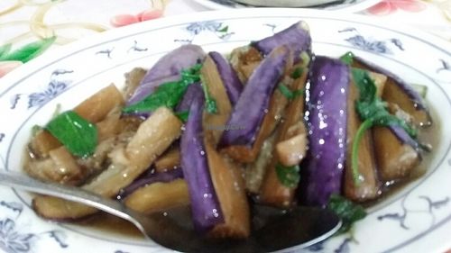 Bringal basil at Merryland Vegetarian Fast Food - Ya Ge in Johor Bahru