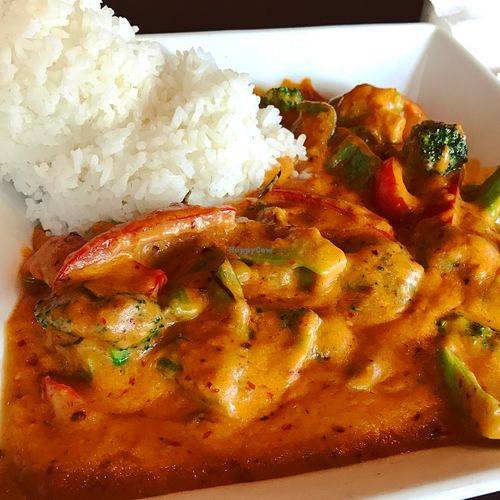 Panang Curry. Yummy  at King and I Thai Restaurant in Richmond Heights