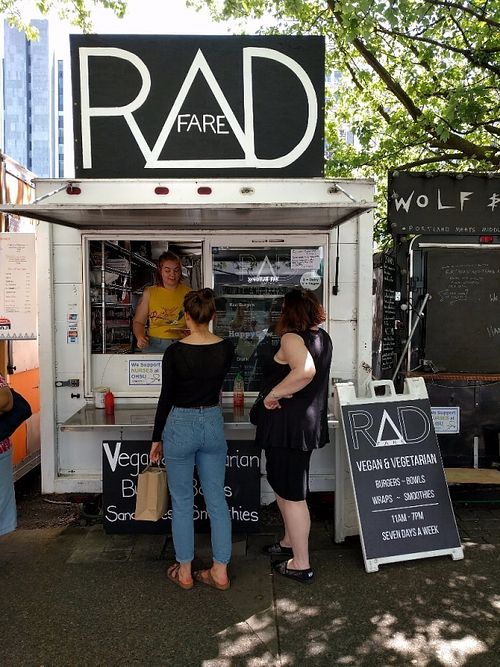 Food Cart at Rad Fare Food Cart - Alder in Portland