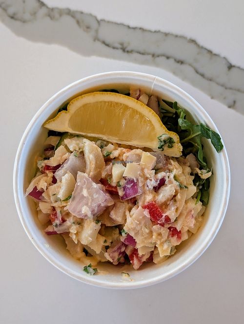 Heart of palm salad at Frontier Cafe in Yucca Valley