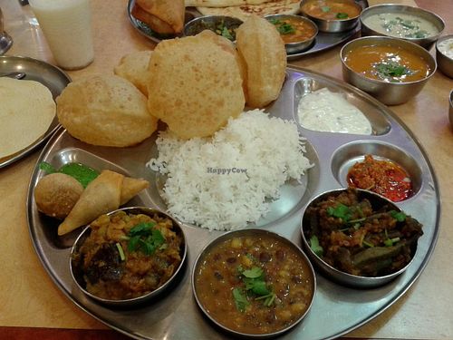 thali combo - super delish! at Jay Bharat Market and Restaurant in Artesia