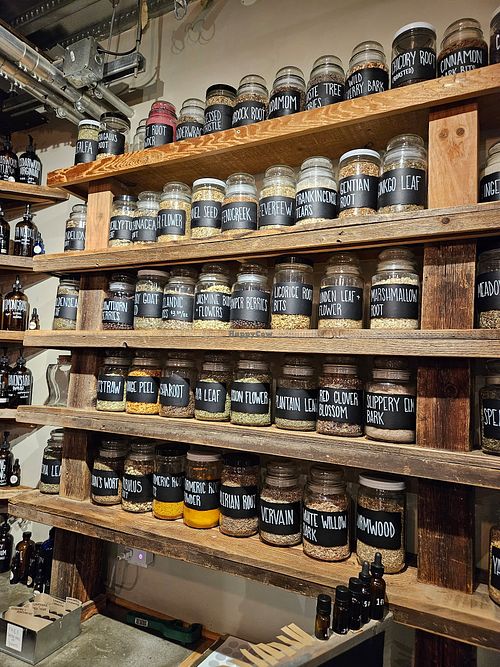 Herbs at ZERO Market in Aurora