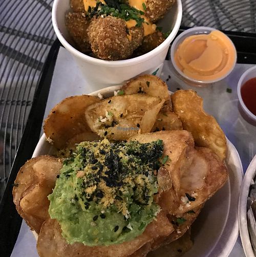 chips and fries avocado at ButterLeaf in Irvine