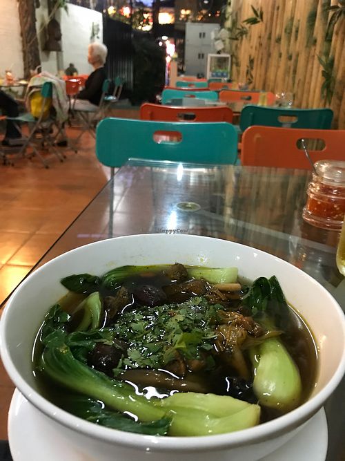 Noodle soup at Ngo Quan Chay in Ho Chi Minh City