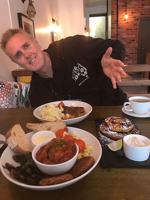 Yum at The Honest Vegan in Belfast