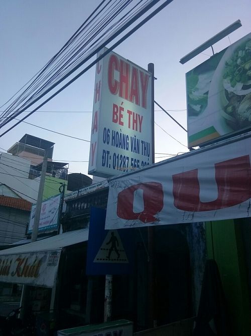 Outside at Be Thy Quan Chay in Nha Trang
