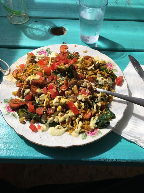 I got the turmeric dreams! Yum!  at Aviv - Old Town in Portland