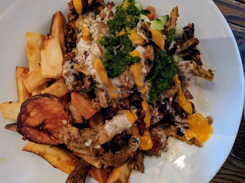 Shawarma Fries at Aviv - Old Town in Portland