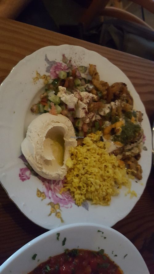 shwarma plate at Aviv - Old Town in Portland
