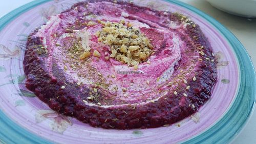 Beet salad at Aviv - Old Town in Portland