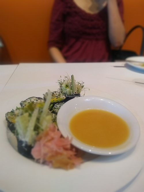 rolls at Under the Sun Cafe in Long Beach