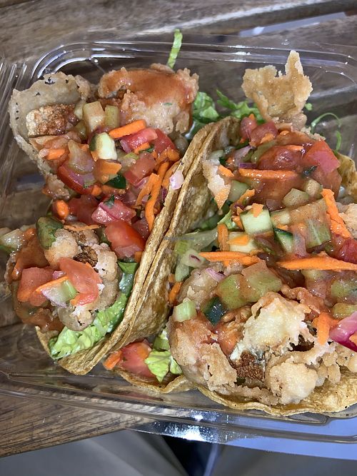 Tuesday special, tacos at Chef Tanya's Kitchen in Palm Springs