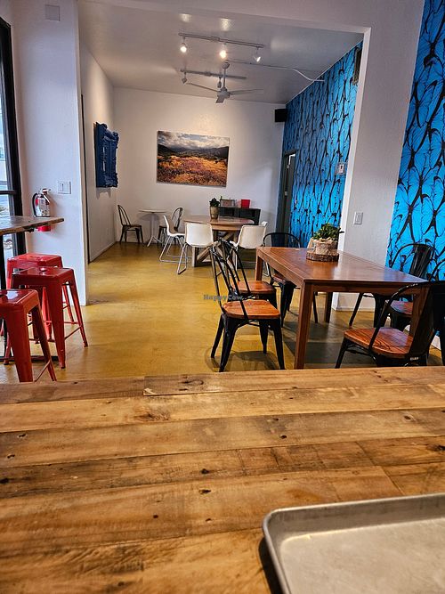 Dining room at Chef Tanya's Kitchen in Palm Springs