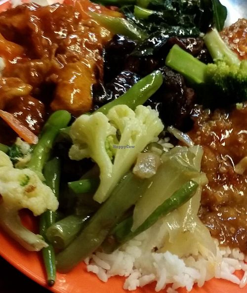 Food at Aik Chong Vegetarian Restaurant in Butterworth