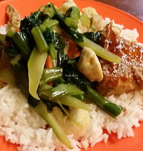 Food at Aik Chong Vegetarian Restaurant in Butterworth