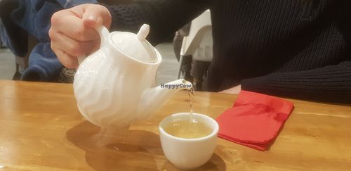 Oolong tea at Amaysia Restaurant in Newcastle Upon Tyne