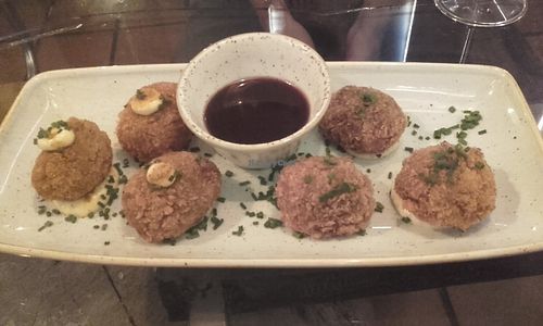 Croquettes at La Huerta de Almeria - Huertas in Madrid
