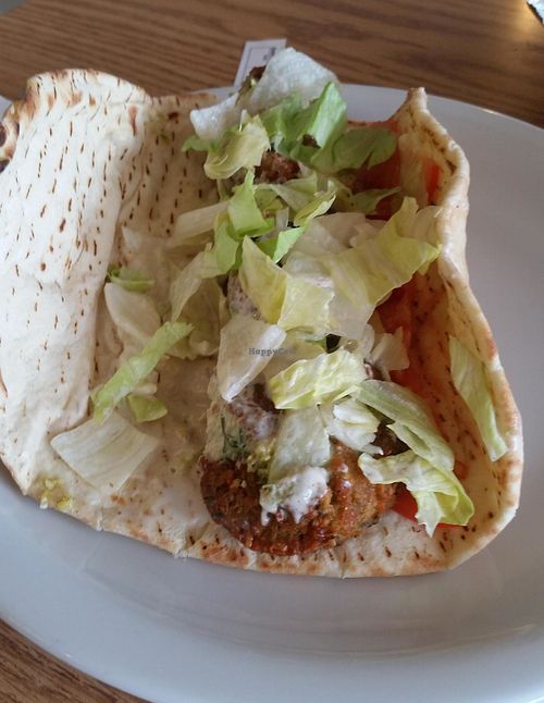 Falafel wrap at Haji Baba Restaurant and Grocery in Tempe