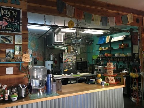 inside at Desert Roots Kitchen in Tempe