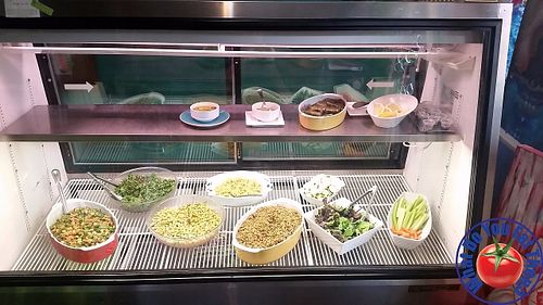 The daily selection of options when i visited  at Desert Roots Kitchen in Tempe