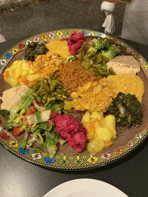 Vegetarian combination for 2  at Shagga Coffee & Restaurant in Hyattsville