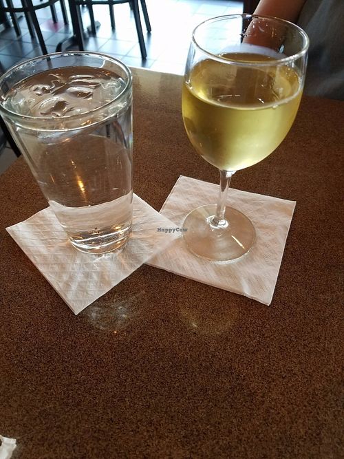 Ethiopian wine at Shagga Coffee & Restaurant in Hyattsville