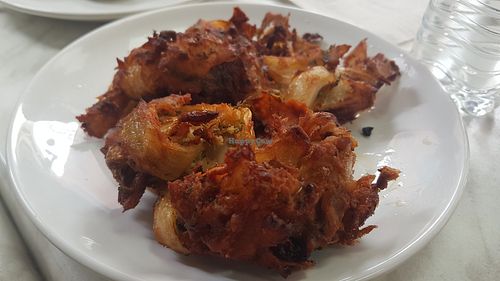 Onion Bhaji at Little Aladdin in Manchester