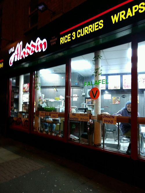 front at Little Aladdin in Manchester