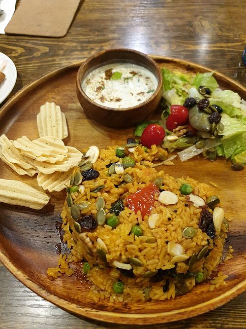 Best vegan food in town,  MUST TRY! at 3 Idiots Toast & Curry - Zhongshan in Taipei