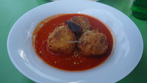 Arancini at Leonardo Verde in Warsaw